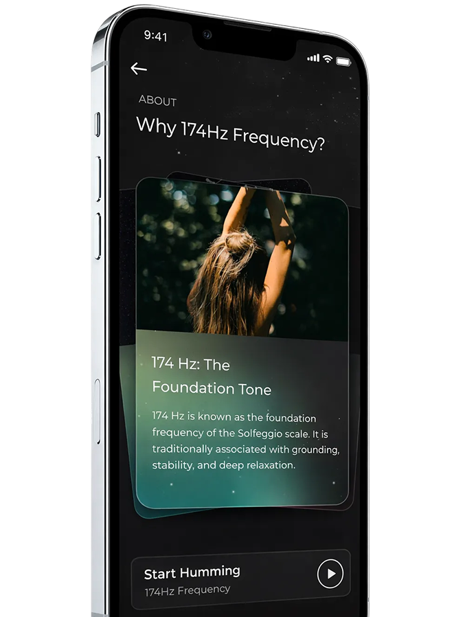 Hum app final call to action phone preview